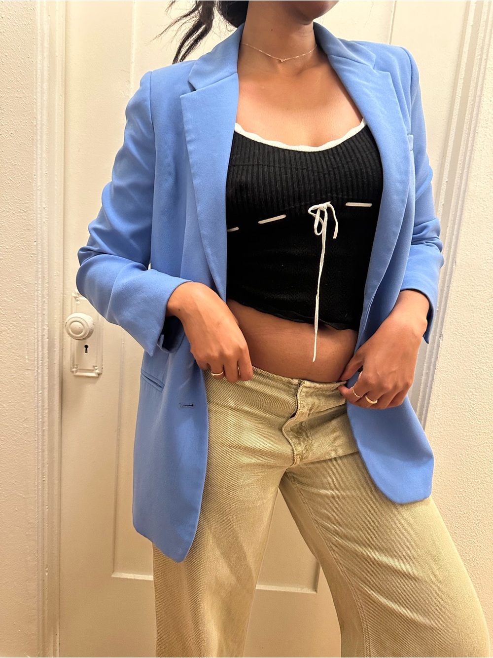 Zara | Periwinkle Blue Blazer